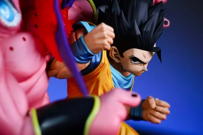 【售罄展示追加請私訊客服@toystationtw】七龍珠 半身對戰系列001 神秘悟飯vs魔人布歐 X WarXjackie9