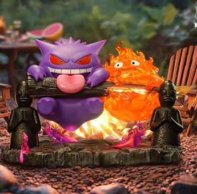 【現貨秒發】宮崎駿+寶可夢 耿鬼&卡西法夢幻聯動 X MMLAND喵喵島1