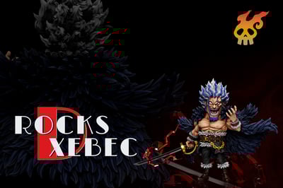 【預購】海賊王 洛克斯海賊團第一彈 洛克斯·D·吉貝克 X A+研究所4