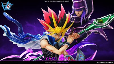 【預購】遊戲王 歷代男主男一及王牌獸 暗遊戲&黑魔術師 X Vzai3