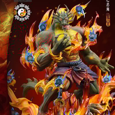 【售罄展示追加請私訊客服@toystationtw】成龍歷險記 圓夢系列惡魔篇1號 【龍王·聖主】X DKM-Studio1