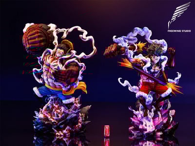 【預購】海賊王 大比例系列No.2 四檔蛇人魯夫 X Freewing飛翼社2