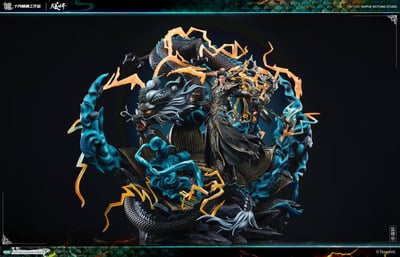 【預購】《完美世界》動畫 雷帝石昊雕像 X 十月梧桐+騰訊視頻 正版授權3