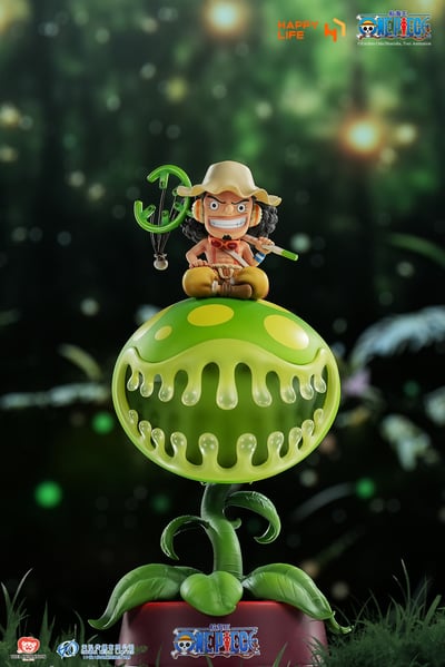 【現貨秒發】海賊王 騙人布 捏捏撒謊布 觸控小夜燈 X HAPPY LIFE 正版授權3