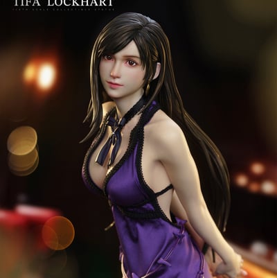 【預購】最終幻想 紫禮服 蒂法 X Fries-Studio1