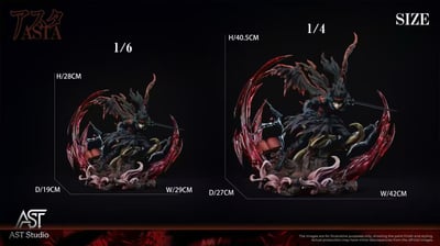 【預購】黑色五葉草 全惡魔形態·阿斯塔 X AST-Studio6