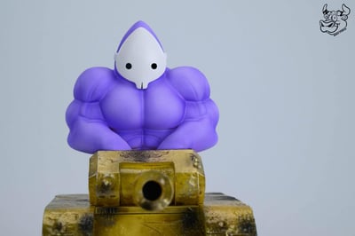 【預購】紫色恐怖 坦克狂扁小朋友 X NIUZI牛子7