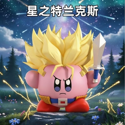 【售罄展示追加請私訊客服@toystationtw】七龍珠cos星之卡比大作戰 X NIUZI牛子1