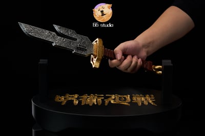 【現貨秒發】咒術迴戰 特級咒具 1/1天逆鉾 X 66工作室5