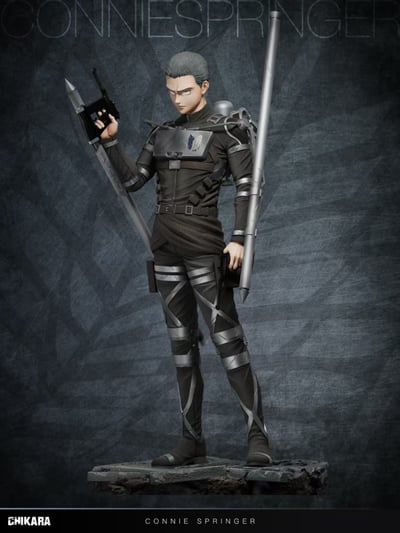 【售罄展示追加請私訊客服@toystationtw】進擊的巨人 柯尼·史普林格 X CHIKARA力量5