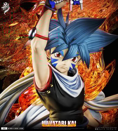 【預購】戰鬥陀螺 童年懷舊系列002 4聖獸共鳴-火渡凱 X 掠影工作室5