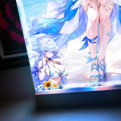 【預購】海風吹吹 知更鳥發光卡磚 X 阿喵畫社4