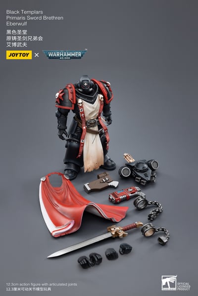 【售罄展示追加請私訊客服@toystationtw】黑色聖堂原鑄劍師兄弟會 艾博武夫 X JOYTOY9