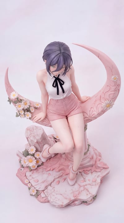 【預購】鏈鋸人 粉月雛菊·蕾塞 X 靈妍原創工作室8