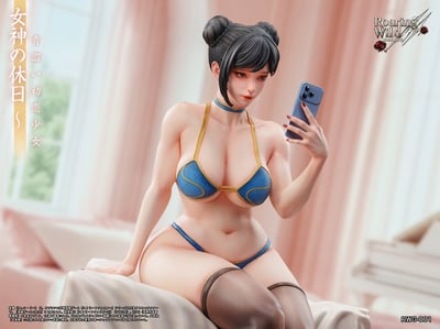 【預購】快打旋風 Game Girls系列01 女神的假期-春麗 X Roaring Wild10