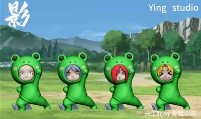 【現貨秒發】火影忍者 青蛙小隊四人組 X 影工作室2