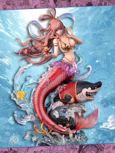 【現貨秒發】海賊王 美人魚 白星公主 X HUNTER FAN (HF)3