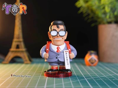 【售罄展示追加請私訊客服@toystationtw】怪博士與機器娃娃 阿拉蕾系列022 西裝超人 X TOR-Studio4