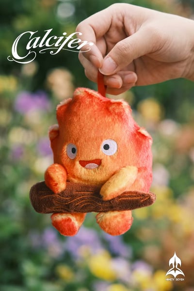 【預購】宮崎駿 卡西法 CALCIFER 毛絨掛件 X NINETY SEVEN（玖柒）3