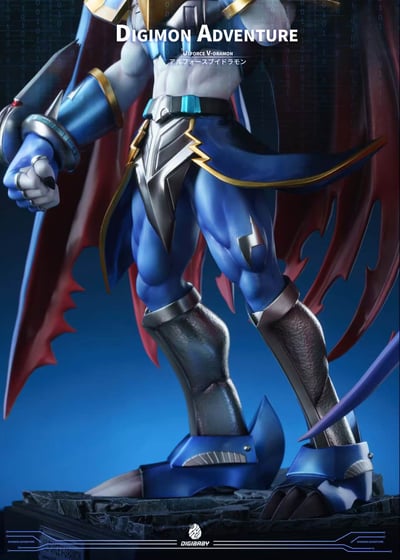 【預購】數碼寶貝 站姿系列第一彈 究極V龍獸 X digibaby工作室6
