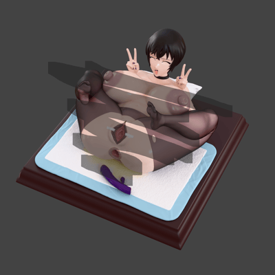 【售罄展示追加請私訊客服@toystationtw】《被調教成哦齁的佐藤警官》X 地獄研究所1