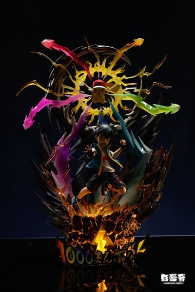 【預購】寶可夢 第一彈 小智皮卡丘z招式-千萬伏特 X 白噪音工作室3