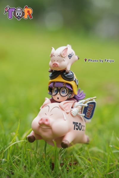 【售罄展示追加請私訊客服@toystationtw】怪博士與機器娃娃 阿拉蕾系列015 騎豬阿拉蕾 X TOR-Studio4