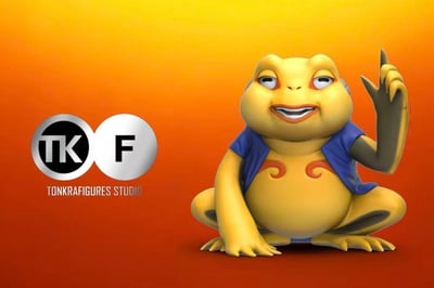 【預購】火影忍者 蛤蟆兄弟 蛤蟆龍&蛤蟆吉 X TKF-Studio3