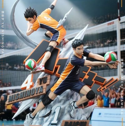 【現貨秒發】排球少年 烏野守護神 X HIKARI工作室1