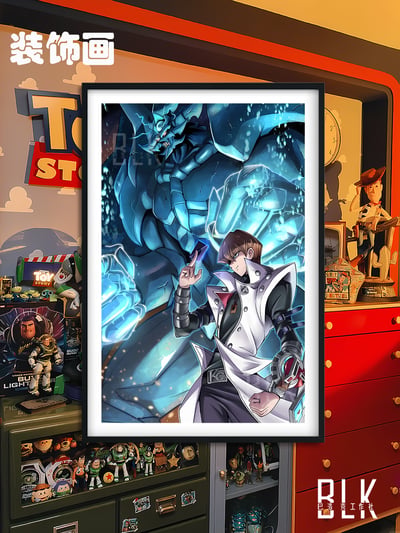 【預購】遊戲王《遊戲/海馬/馬利克》裝飾畫&冰箱貼 X 巴洛克工作室6