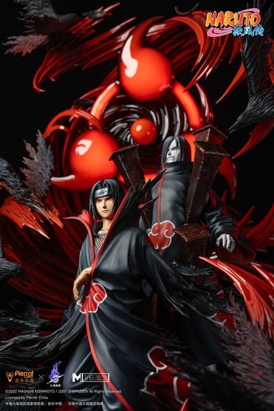 【補款】《火影忍者疾風傳》曉組織 宇智波鼬 雕像 X 雲頂摘星工作室＆皮樂中國 正版授權2