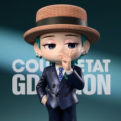 【現貨秒發】G-Dragon(GD) JACOB&Co X Ducktoys1