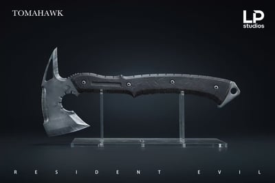 【預購】生化危機9 安魂造型擺件&戰斧造型擺件 X LP.-Studio9