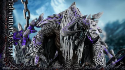 【預購】魔物獵人 收藏雕像 歷戰王鎖刃龍 X RZ睿智3