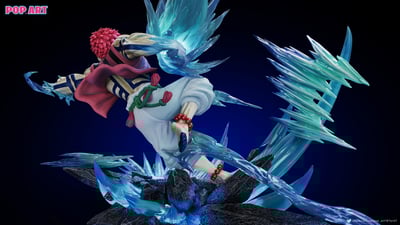 【售罄展示追加請私訊客服@toystationtw】鬼滅之刃 第三款 猗窩座 X POP.ART工作室7