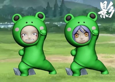 【現貨秒發】火影忍者 青蛙小隊四人組 X 影工作室5