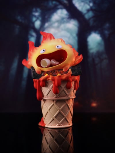 【現貨秒發】宮崎駿 冰淇淋第三款 卡西法冰淇淋 X 龍喵工作室6