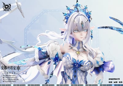 【預購】原神 冰之女皇 雙版本 安娜絲塔夏 X 暗星-Studio9