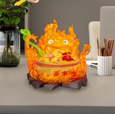 【現貨秒發】宮崎駿 家居系列16 招財卡西法 X VS模玩1