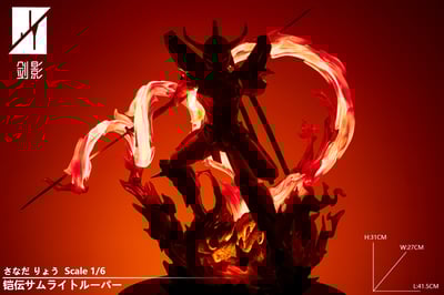 【預購】魔神壇鬥士 必殺系列001 火焰神—真田遼 X 劍影工作室4