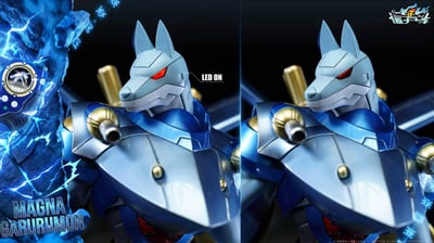 【預購】數碼寶貝04 無限地帶 門神系列第二彈 鎧甲加魯魯 X 僵屍車工作室11
