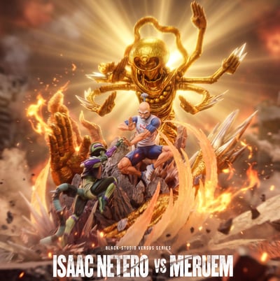 【預購】獵人 蟻王vs會長 X Black Stone1