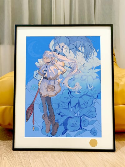 【預購】葬送的芙莉蓮《辛美爾回眸》動漫藝術版裝飾畫 X 星空工作室3