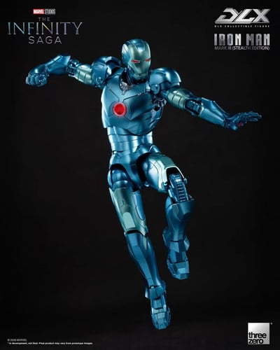 【預購】Marvel漫威 鋼鐵人Mark3 潛行版 3Z09220C0 X Threezero6