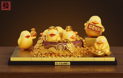 【預購】宮崎駿 招財大鳥神擺件 X 發工作室3