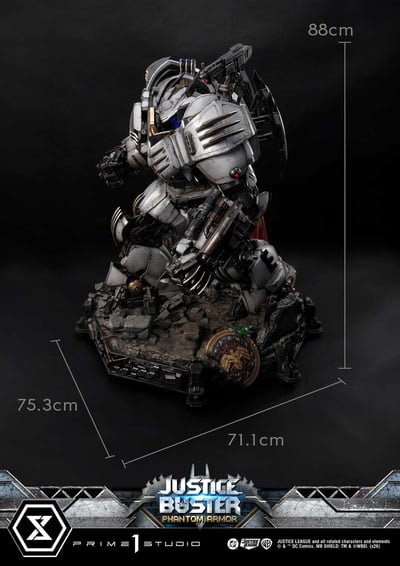 【預購】正義聯盟（漫畫）正義抑制者：幻影裝甲 特別配色版 X Prime 1 Statue8
