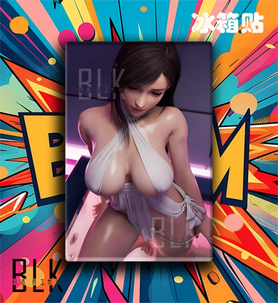 【預購】最終幻想《浴池蒂法》動漫裝飾畫&冰箱貼 X 巴洛克工作室3