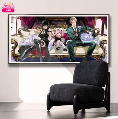 【預購】間諜家家酒 皇室x全家福大橫款 X 阿喵畫社2