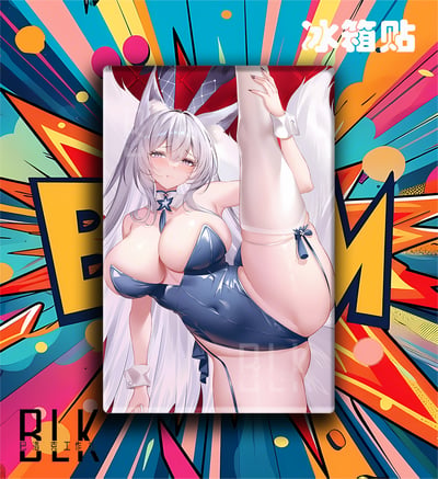 【預購】碧藍航線《一字馬信濃》動漫裝飾畫&冰箱貼 X 巴洛克工作室3