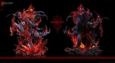 【預購】黑色劍士 格斯 Guts  雙比例 劍風傳奇共鳴系列第一彈 X BBA ＆SY Studio 2